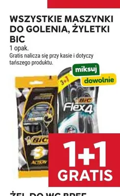 Maszynki do golenia Bic 3 Sensitive promocja w Stokrotka