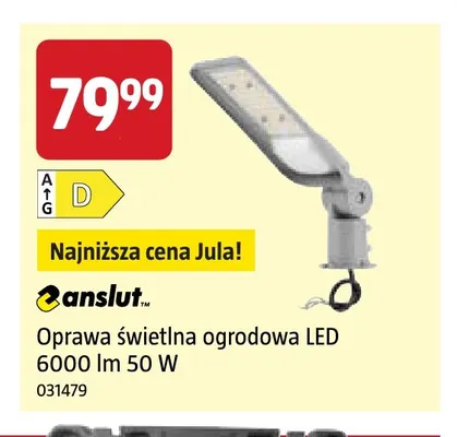 Oprawa świetlna ogrodowa LED 6000lm Anslut promocja w Jula