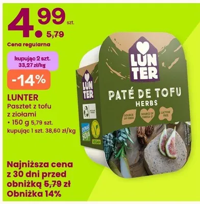Pasztet z tofu z ziołami promocja w Frisco