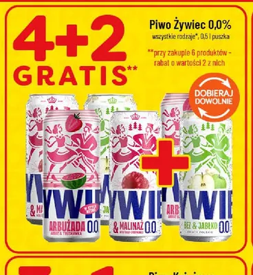 Piwo bezalkoholowe Żywiec Arbuzada promocja w POLOmarket