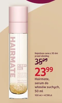 Serum do włosów suchych promocja w Rossmann