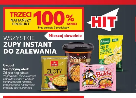Zupa instant Vifon Złoty kurczak promocja w Kaufland