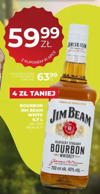 Bourbon Jim Beam White promocja w Duży Ben