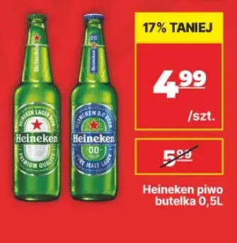 Piwo bezalkoholowe Heineken promocja w API Market