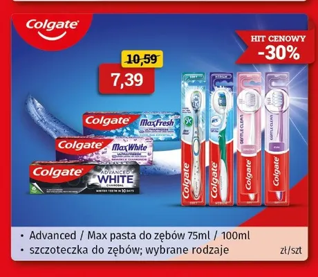 Pasta do zębów Colgate Advanced promocja w Drogeria Kosmyk
