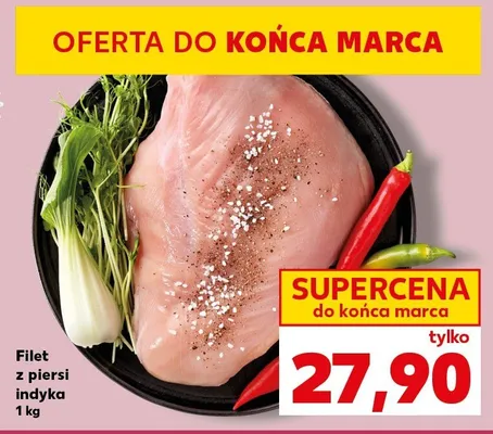 Filet z piersi indyka promocja w Kaufland