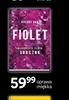 Książka Fiolet Sobczak oprawa miękka promocja w Empik