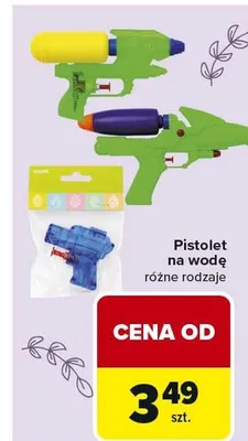 Pistolet na wodę promocja w Carrefour