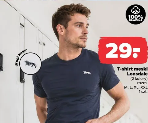 T-shirt męski Esmara promocja w Netto