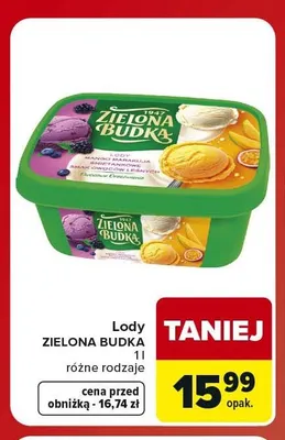 Lody Zielona Budka promocja w Carrefour Market