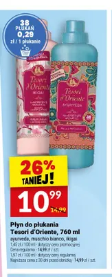 Płyn do płukania Tesori d'Oriente Muschio Bianco promocja w Twój Market