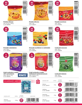 Lizaki serduszka o smaku coli i cytrynowym promocja w Makro