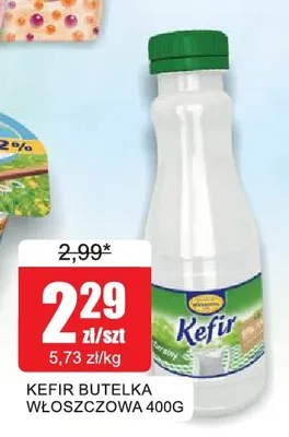Kefir butelka Włoszczowa promocja w Bingo