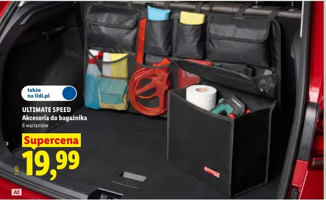 Akcesoria do bagażnika Ultimate Speed promocja w Lidl