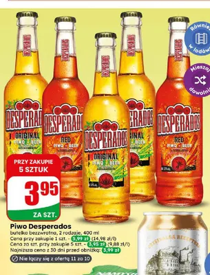 Piwo Desperados Original promocja w Dino