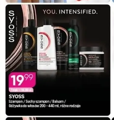 Suchy szampon do włosów Syoss promocja w Drogerie Koliber