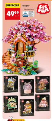 Klocki Elefun Fantasy Collection Obraz 3D 867 elementów promocja w Biedronka
