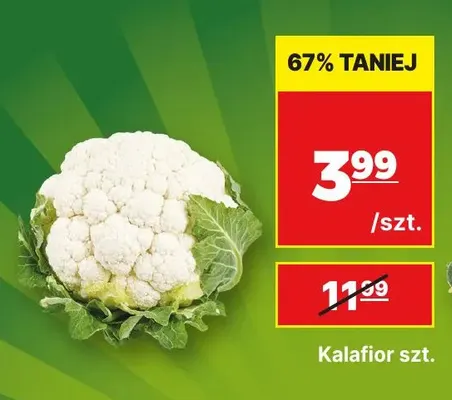 Kalafior promocja w API Market