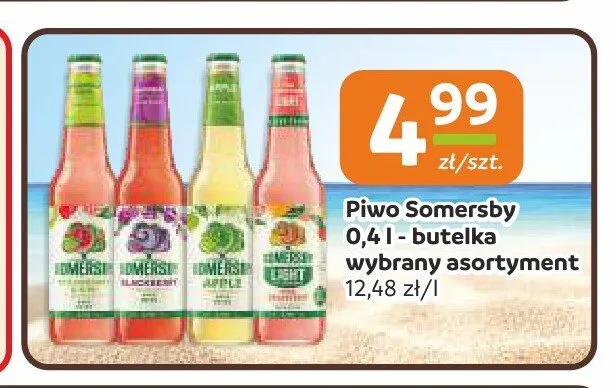 Piwo Somersby promocja w Społem Częstochowa