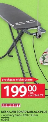 Deska Deska Air Board M Black Plus Leifheit promocja w Selgros
