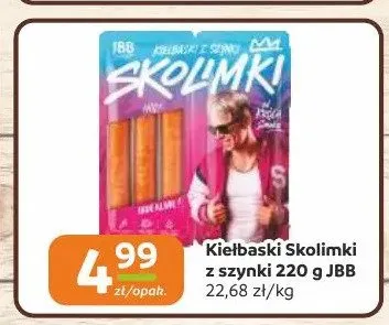 Kiełbaski Skolimki z szynki JBB promocja w Gama