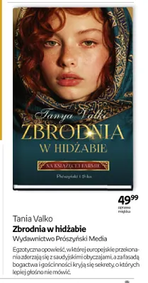 Książka Zbrodnia w hidżabie Tania Valko promocja w Empik