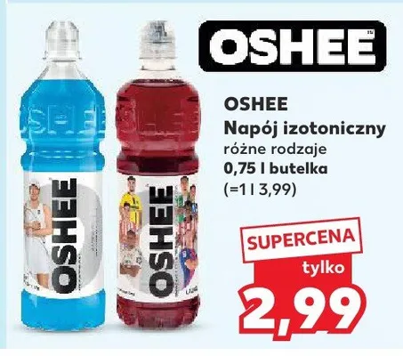 Napój izotoniczny Oshee promocja w Kaufland