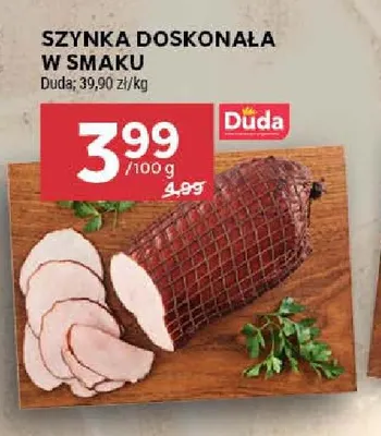 Szynka doskonała w smaku Duda promocja w Stokrotka
