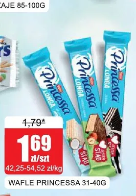 Wafle Princessa Longa promocja w Bingo