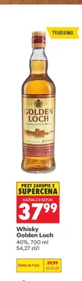 Whisky Golden Loch promocja w Biedronka
