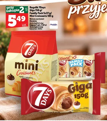 Rogalik 7Days Giga promocja w TOPAZ