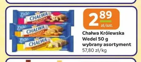 Chałwa Królewska E.Wedel promocja w Gama