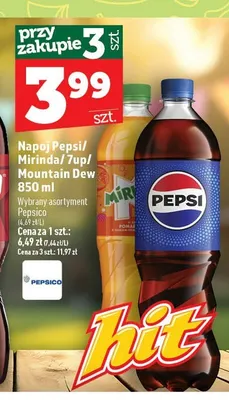 Napój Mirinda promocja w TOPAZ