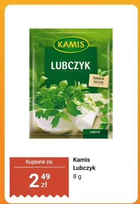 Lubczyk Kamis promocja w Biedronka