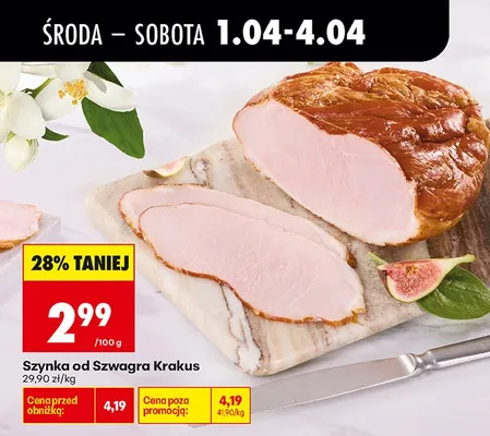 Szynka od Szwagra Krakus promocja w Biedronka