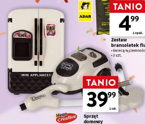 Sprzęt domowy pralka Mega Creative na baterie promocja w Intermarche