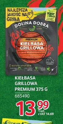 Kiełbasa grillowa premium Dolina Dobra promocja w Selgros