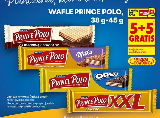 Wafel Olza Prince Polo Classic promocja w Biedronka