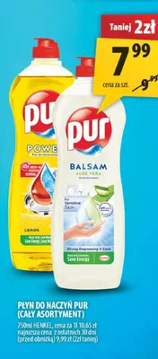 Płyn do naczyń Pur Power Lemon promocja w Arhelan