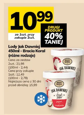 Lody Jak Dawniej Bracia Koral promocja w Hitpol