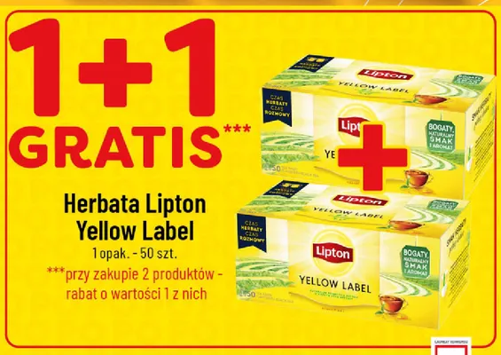 Herbata Lipton Yellow Label promocja w POLOmarket
