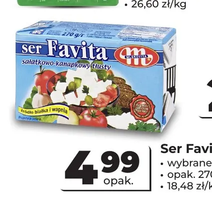 Ser Favita promocja w Odido