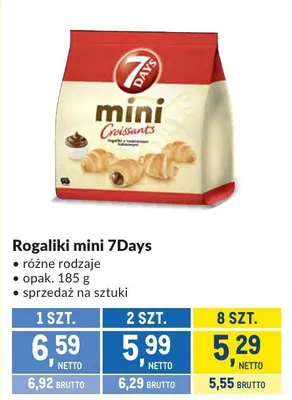 Rogaliki mini 7Days promocja w Makro
