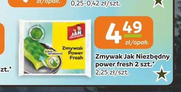 Zmywak Jan Niezbędny power fresh promocja w Społem Częstochowa