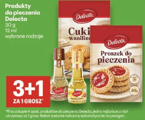 Cukier waniliowy, Proszek do pieczenia promocja w Delikatesy Centrum