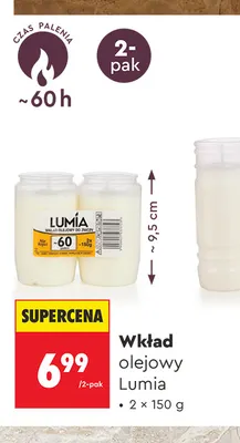 Wkład olejowy Lumia 2-pak promocja w Biedronka
