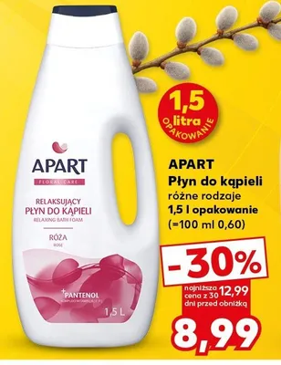 Płyn do kąpieli różne rodzaje Relaxujący Płyn do kąpieli promocja w Kaufland