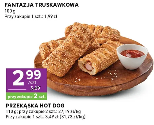 Przekąska hot dog promocja w Stokrotka