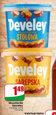 Musztarda sarepska Develey promocja w Dino