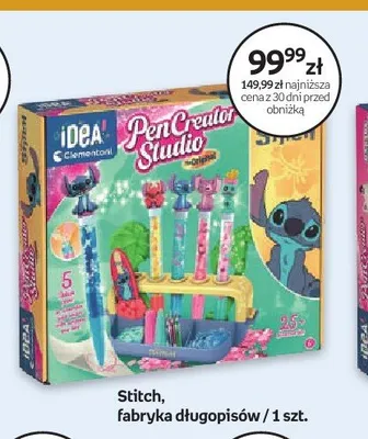 Stitch fabryka długopisów promocja w Empik